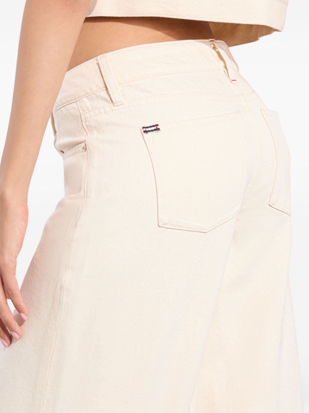 Alice And Olivia Alice + Olivia Slay Wide-leg Trousers In White