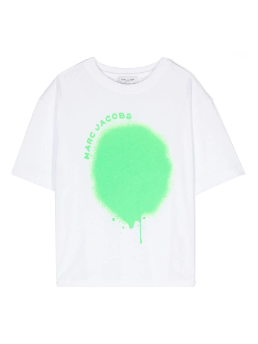Shop Marc Jacobs T-shirt Con Stampa In Bianco