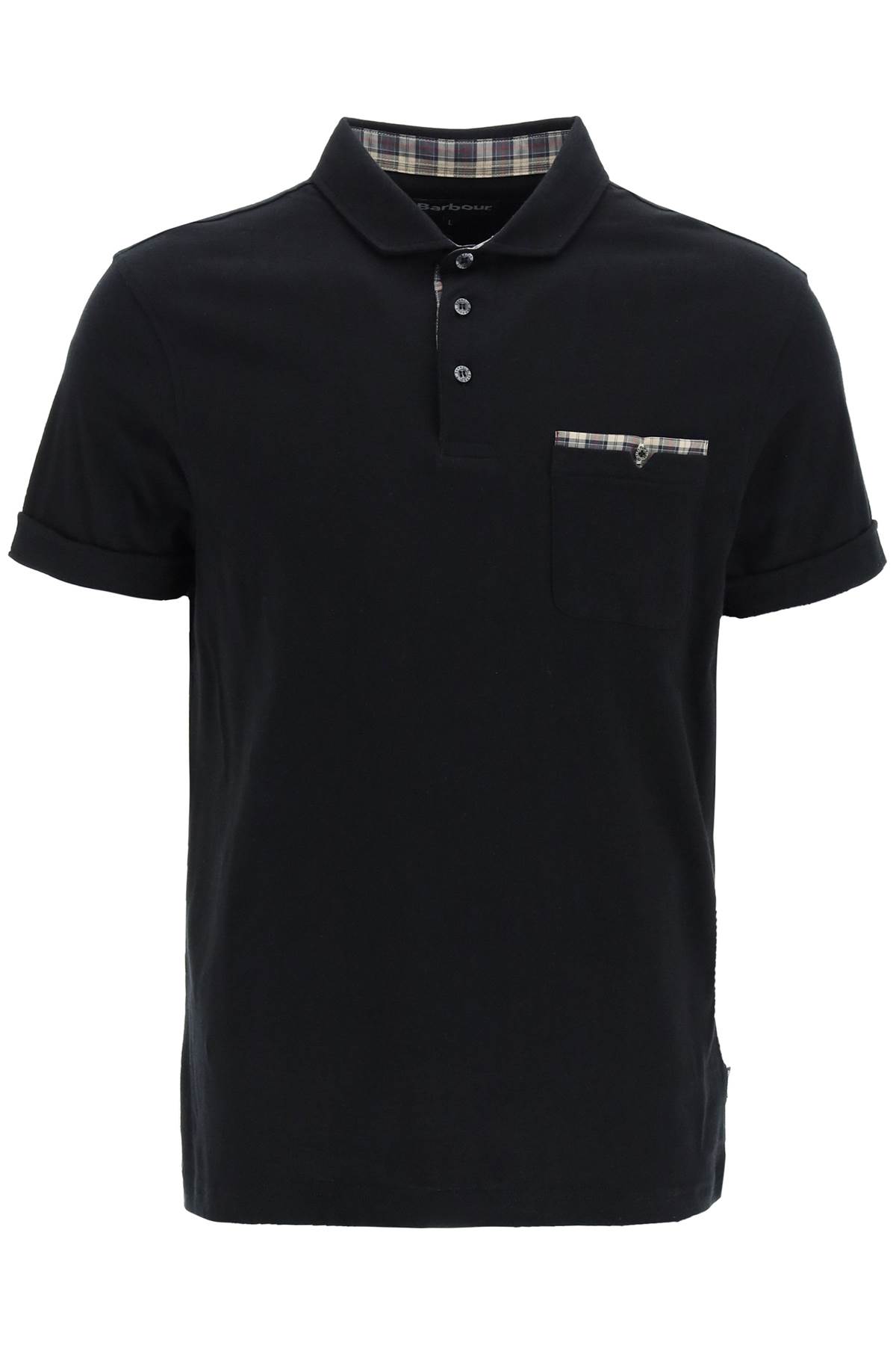 BARBOUR CORPATCH COTTON POLO SHIRT