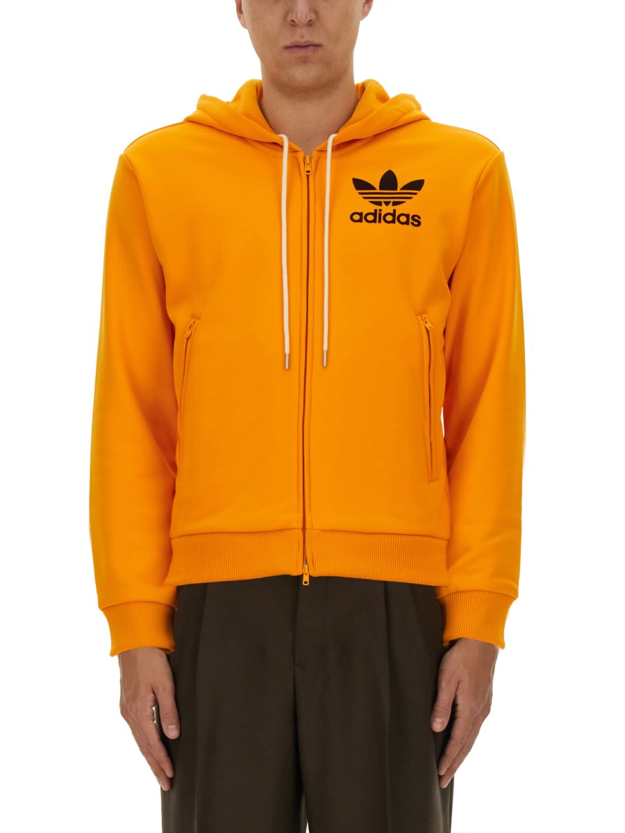 Adidas X Wales Bonner Hooded Track Sweatshirt