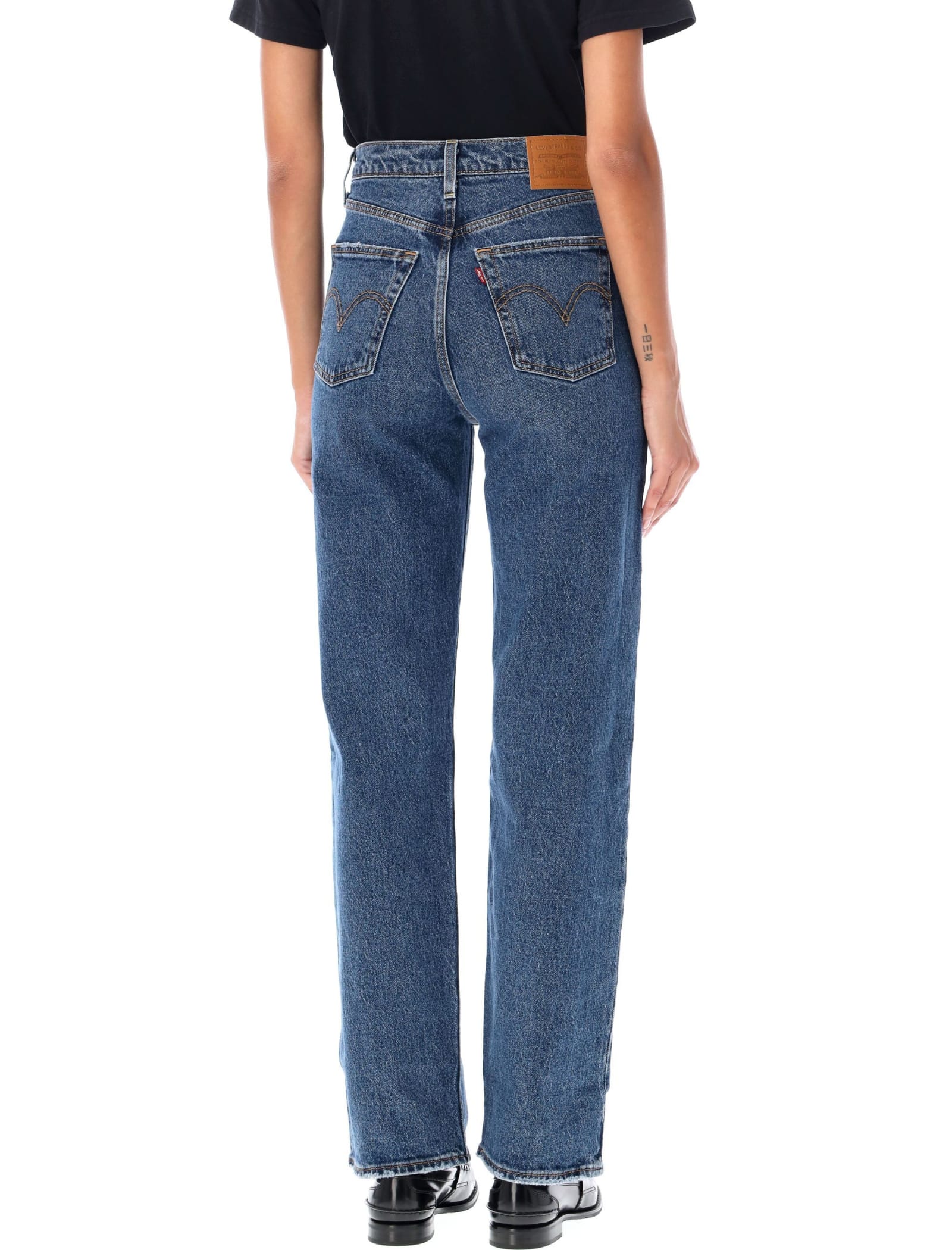 LEVI'S RIBCAGE ANKLE JEANS 