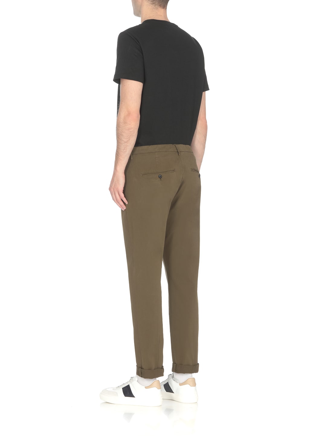 Shop Dondup Gaubert Trousers  In Green