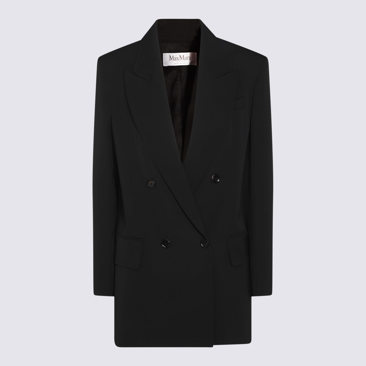 Black Wool Blazer