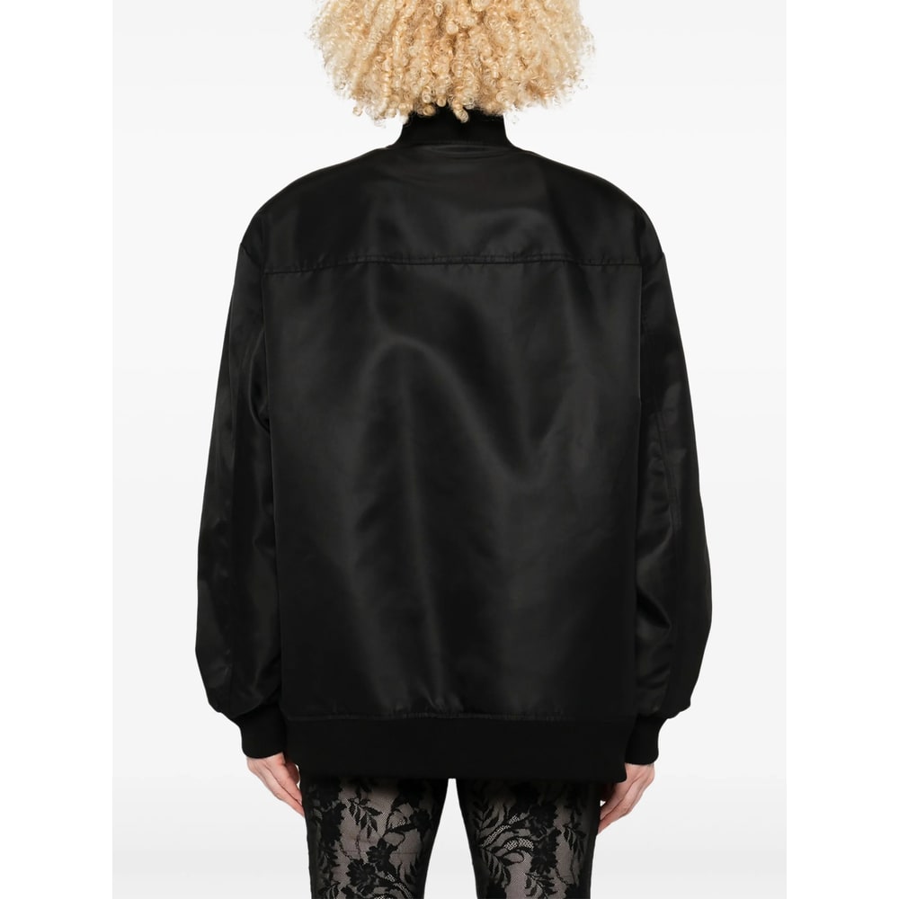 Sportmax 'agape' Bomber Jacket In Black