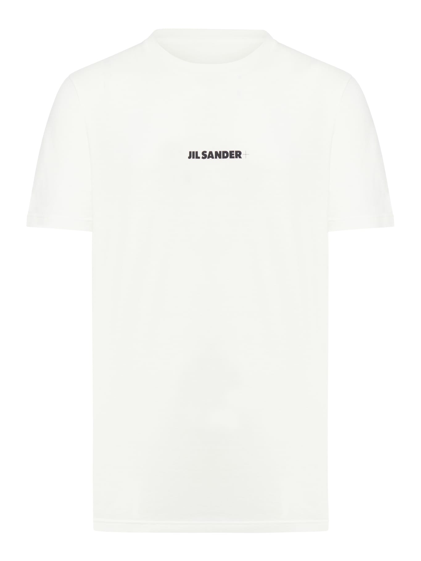 Shop Jil Sander Logo T-shirt In Porcelain