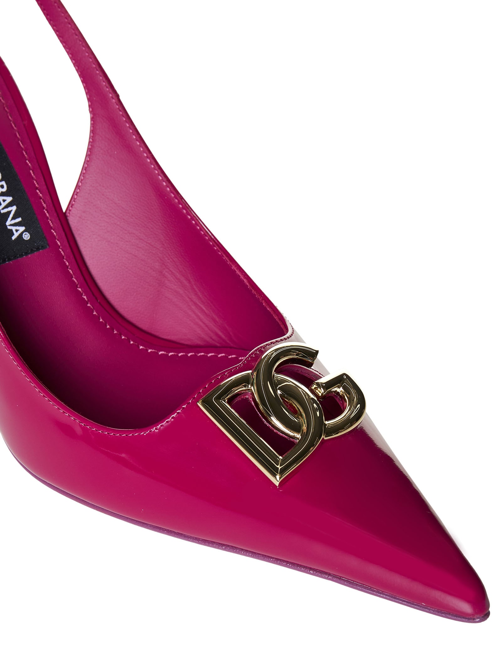 Shop Dolce & Gabbana High-heeled Shoe In Ciclamino