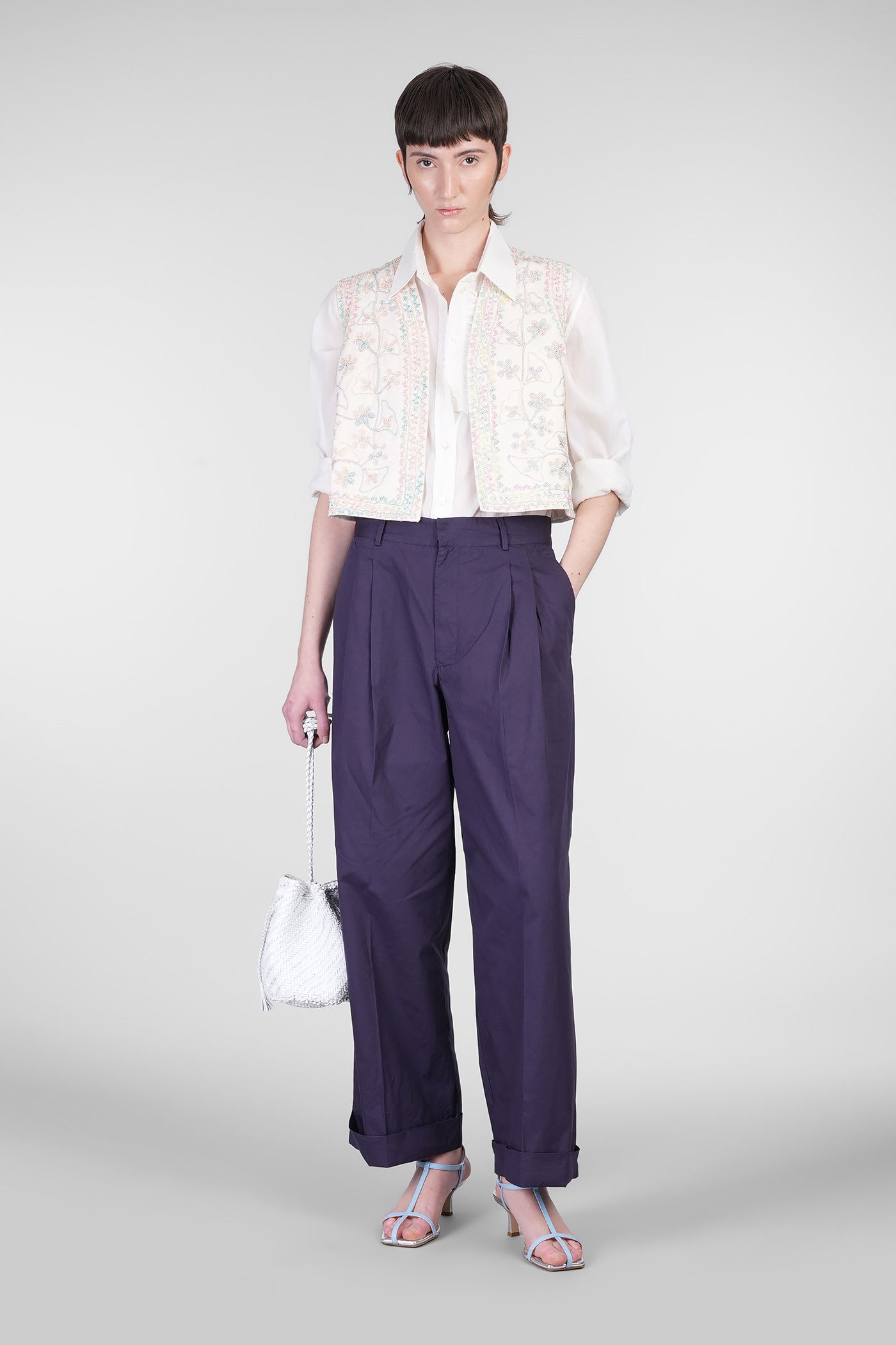Antik Batik Angelo Shirt In White Cotton