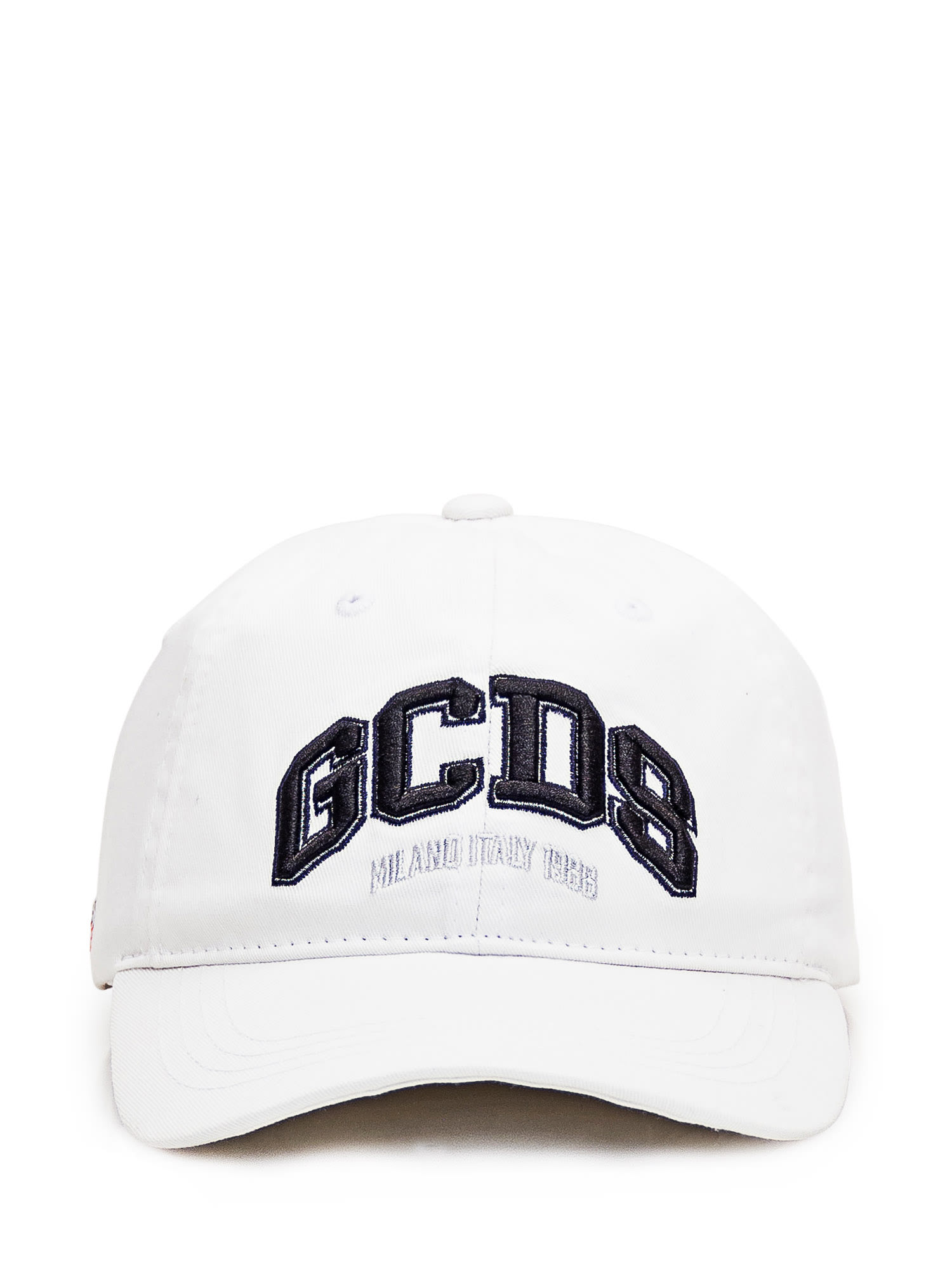 Gcds Logo Baseball Cap In Bianco Ottico