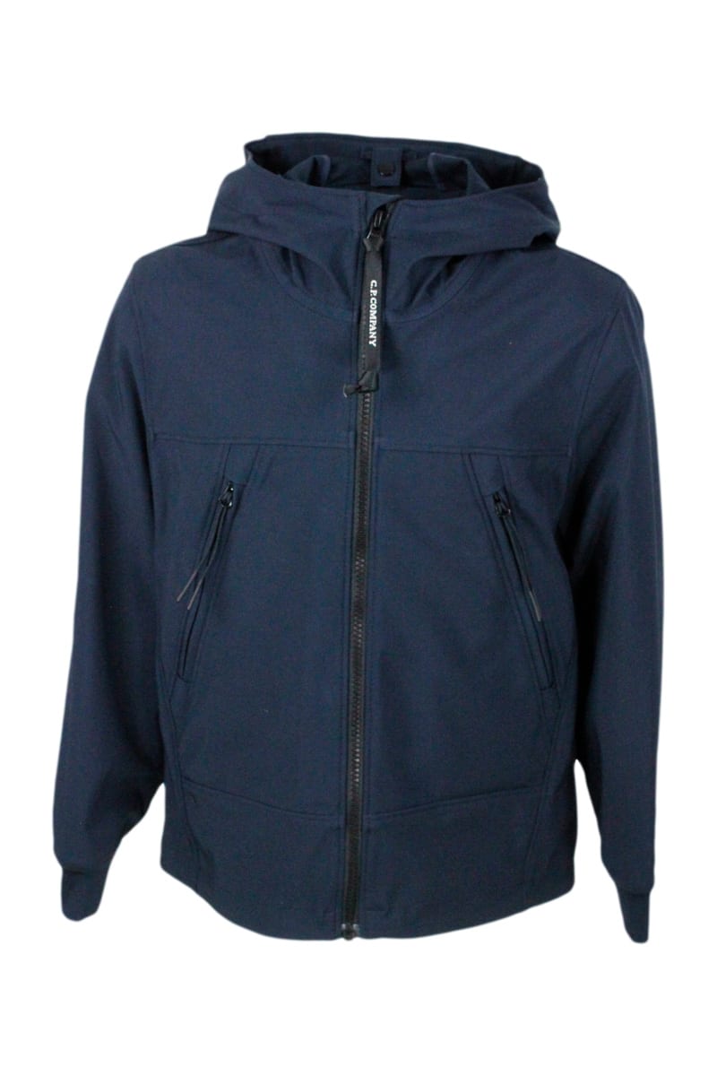 C.p. Company Kids' Jacket In Blue