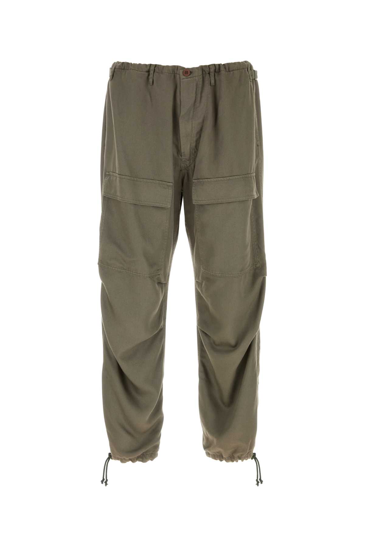 Magliano Army Green Lyocell Cargo Pant