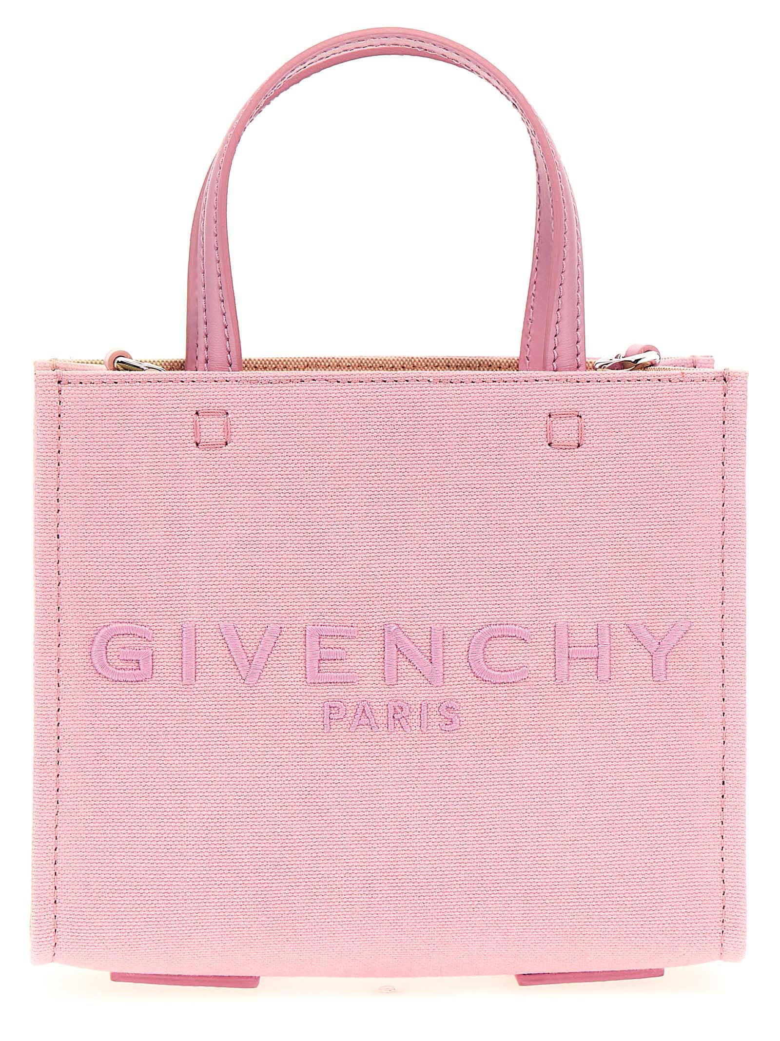 Shop Givenchy Mini G-tote Shopping Bag In Pink