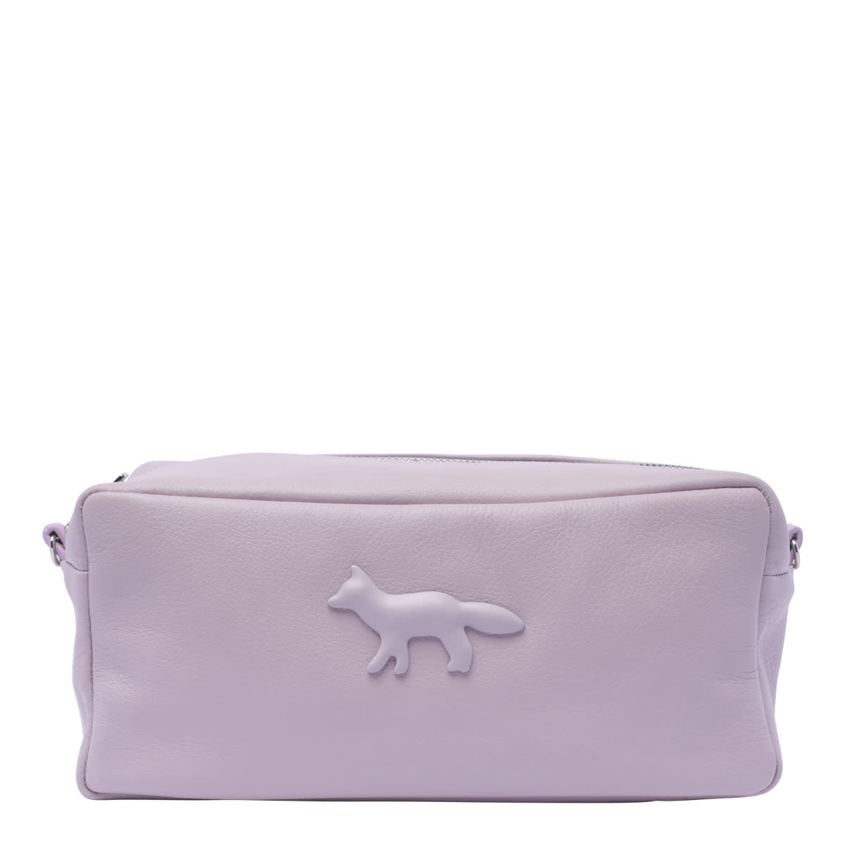 Shop Maison Kitsuné Cloud Trousse Bag In Purple