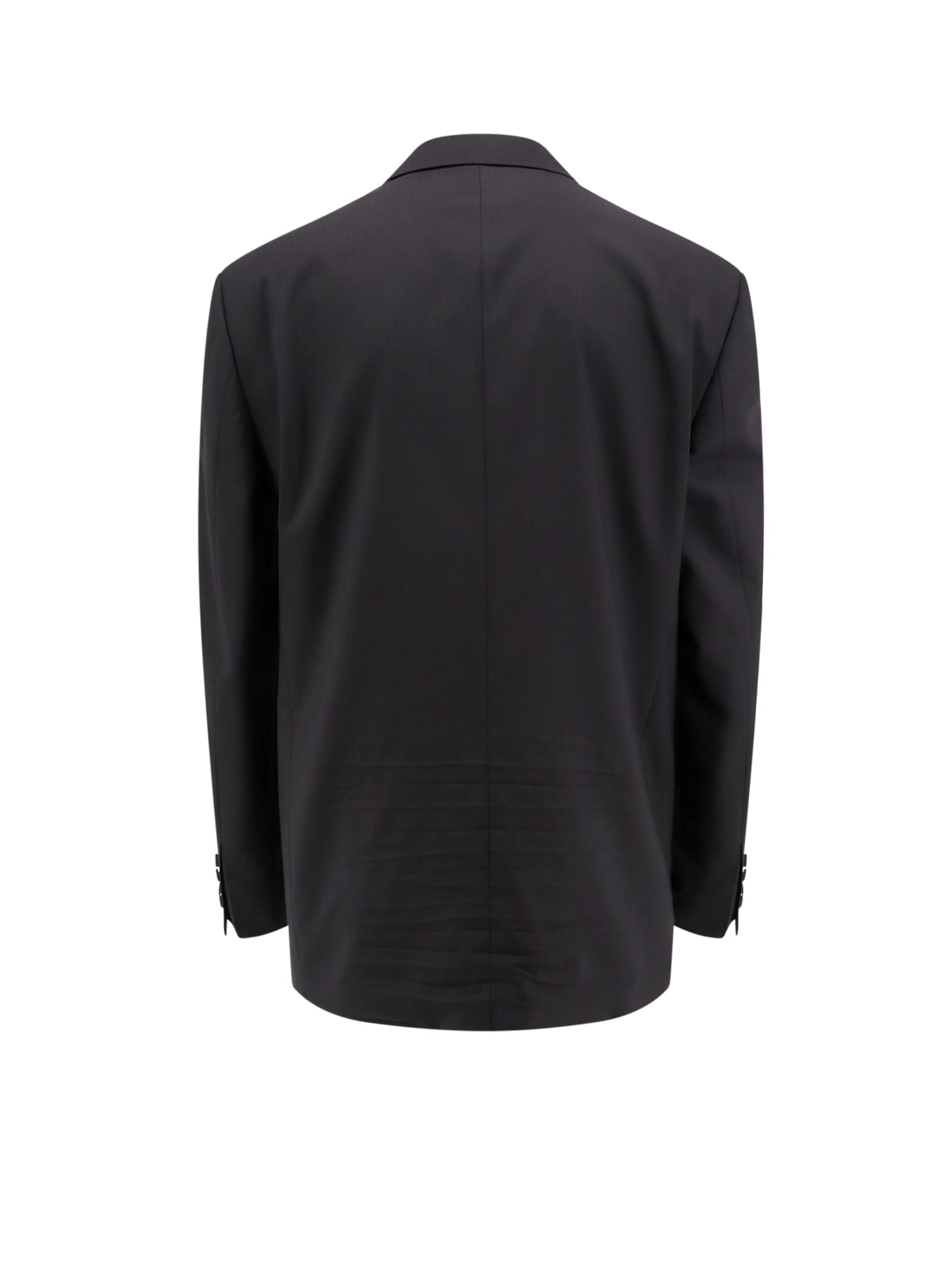 Shop Balenciaga Blazer In Black