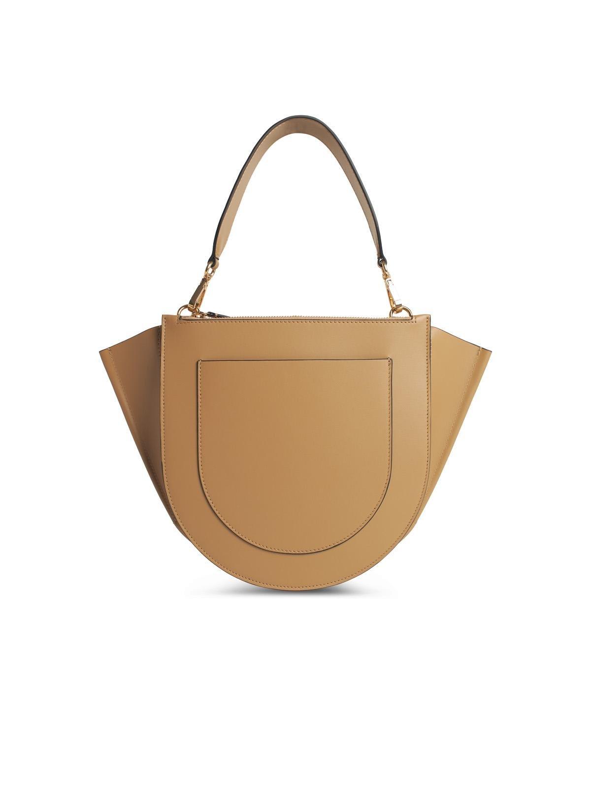 Wandler Hortensia Logo Printed Medium Tote Bag