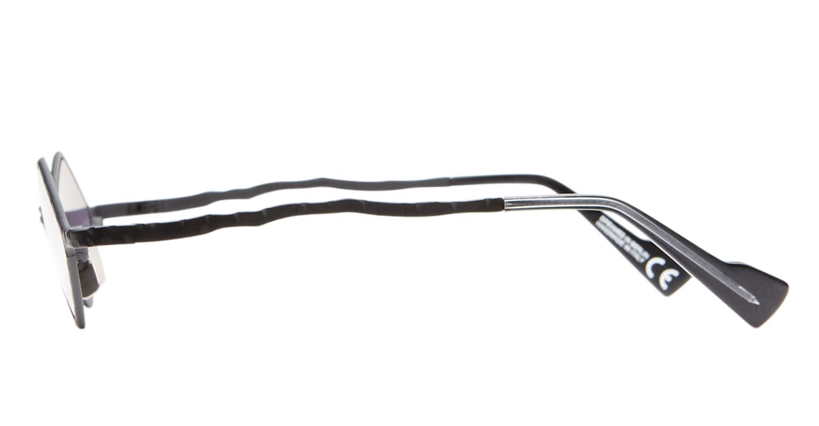 Kuboraum Mask Z14 - Black Matte / Flashblue Lens Sunglasses In Black