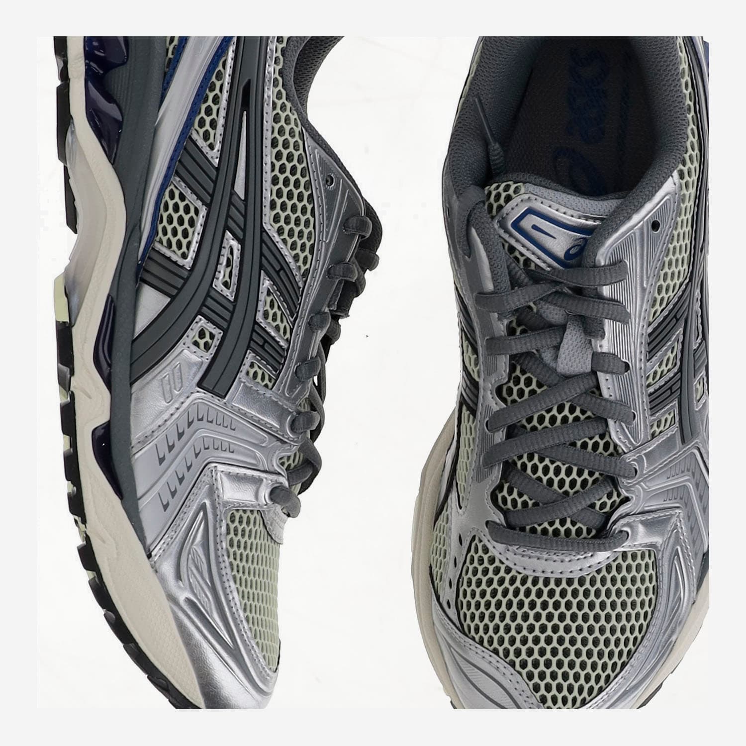 Asics Gel-kayano 14 Mesh Low-top Sneakers In Blue
