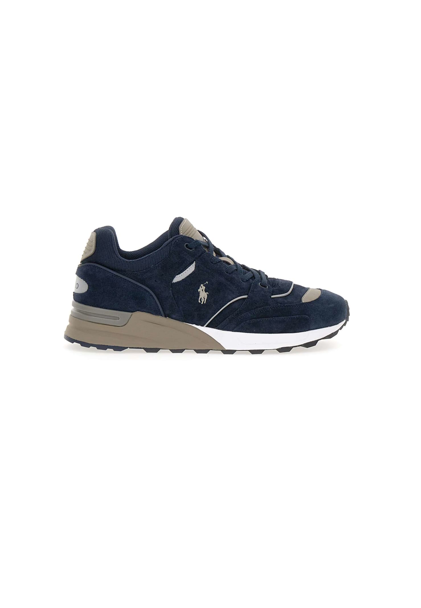 Polo Ralph Lauren trackster 200 Suede Sneakers