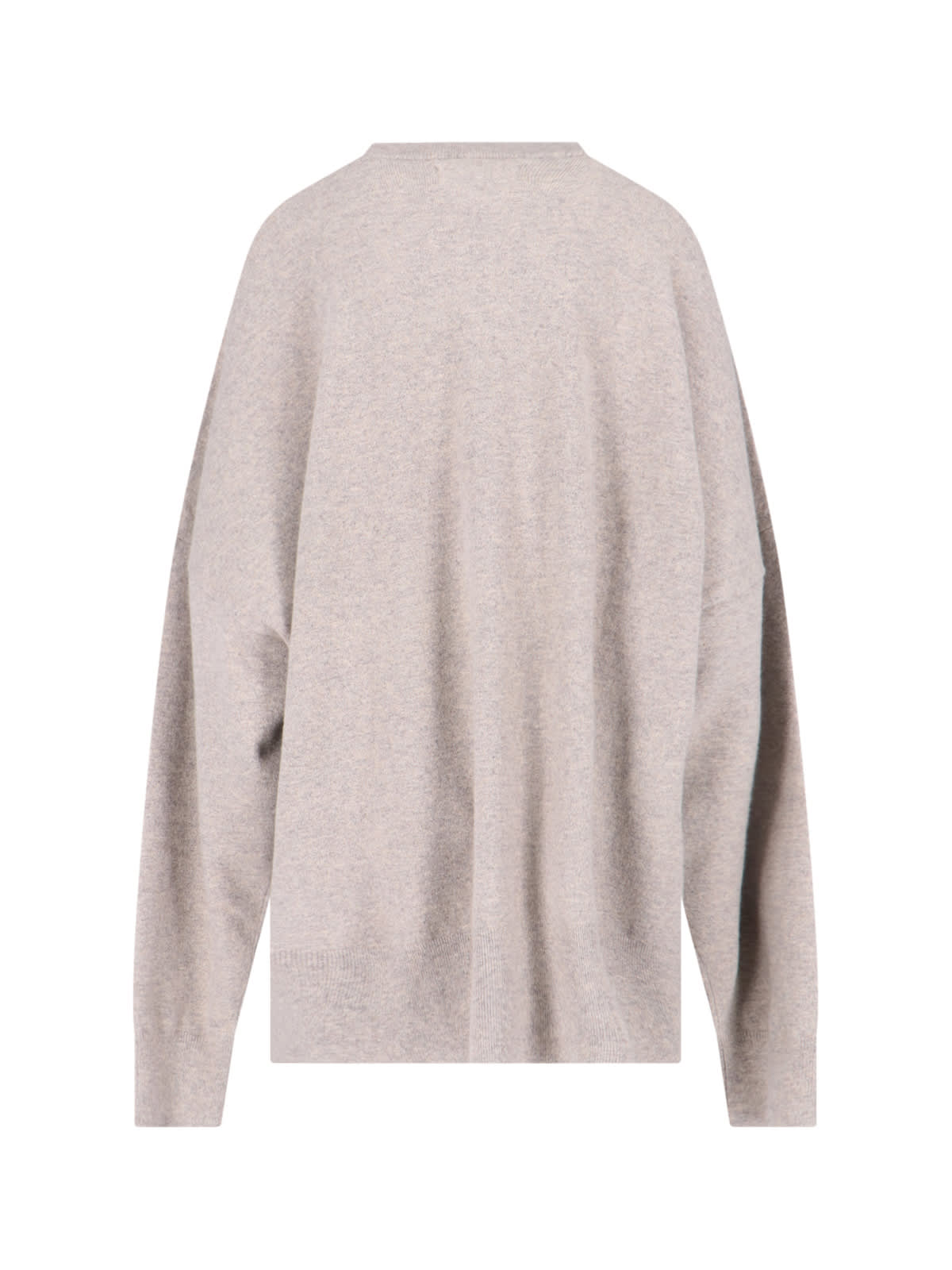 Shop Extreme Cashmere Oversized Sweater In Taupe