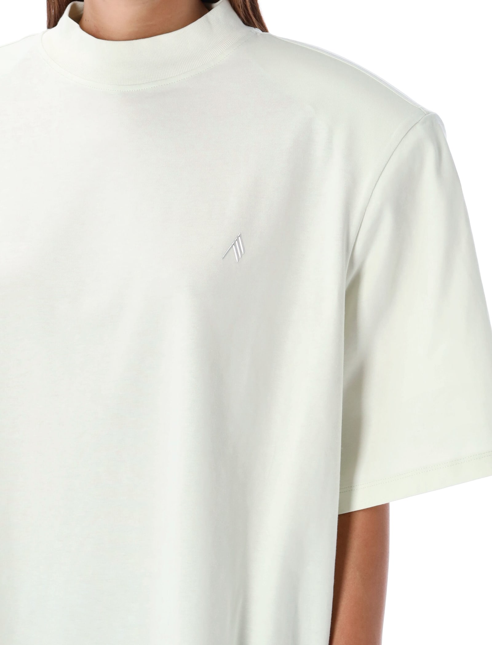 Shop Attico Kilie T-shirt In Ice