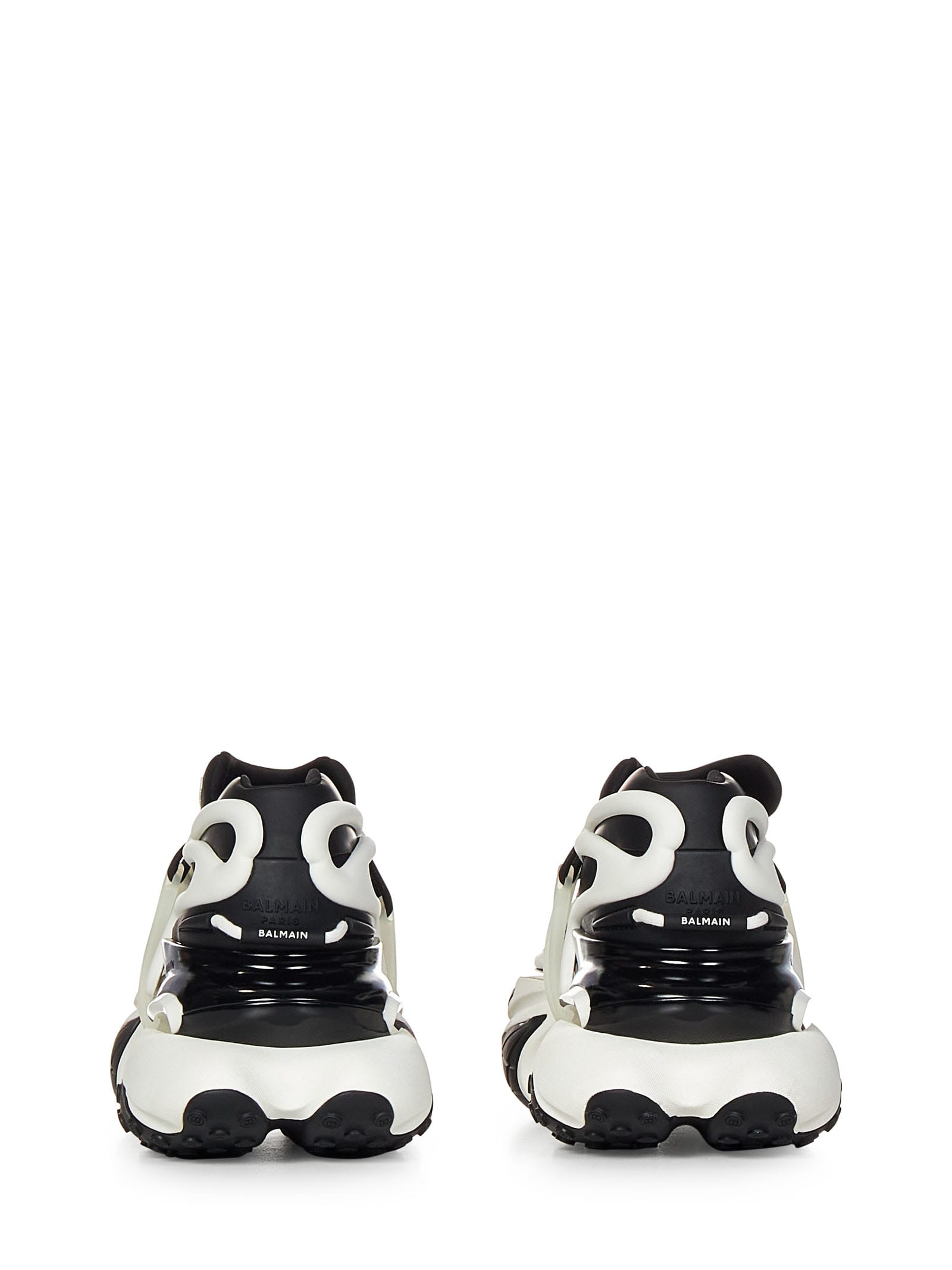 Shop Balmain Paris Unicorn Sneakers In White