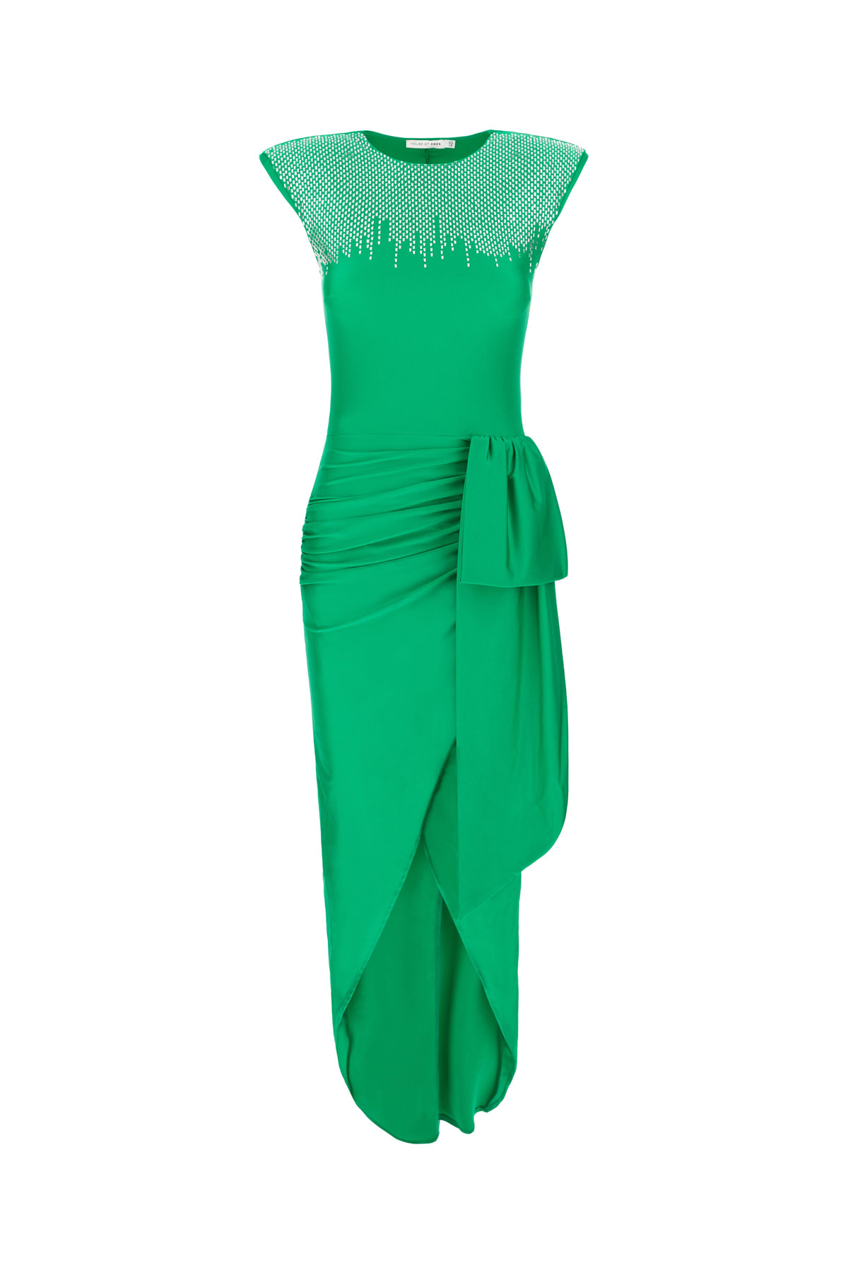 Emerald Green Stretch Nylon Dress