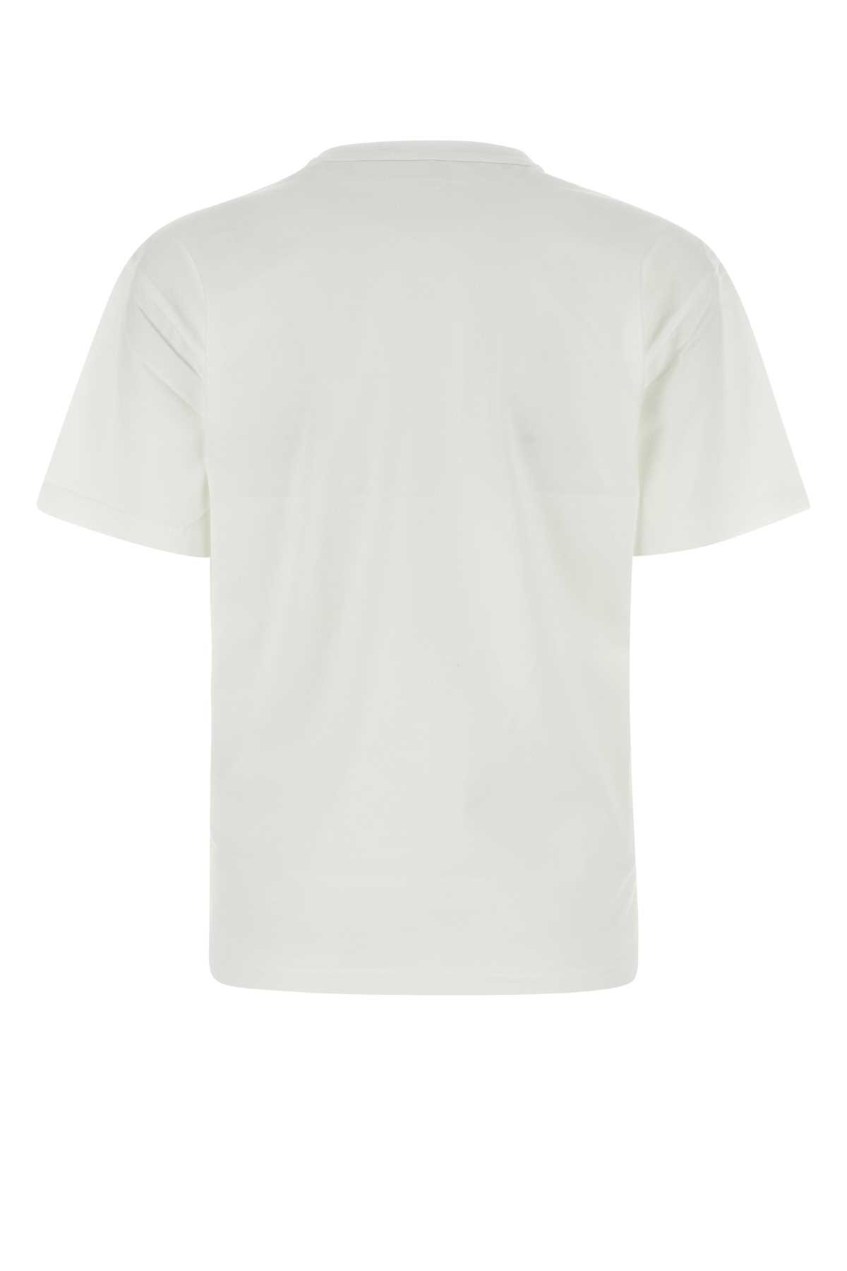 Alexander Wang T Alexander Wang White Cotton T-shirt In White