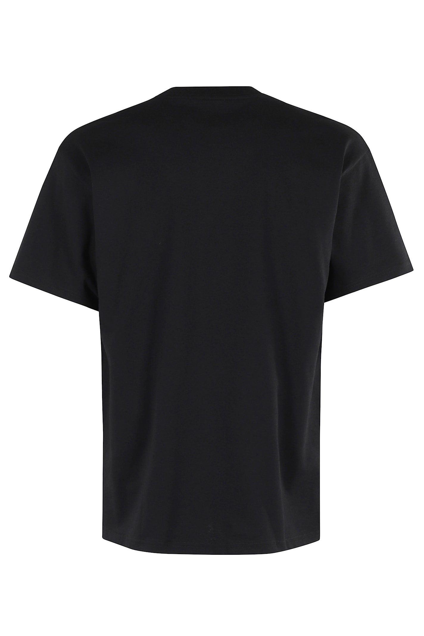 Carhartt Label Script Print T-shirt In Black