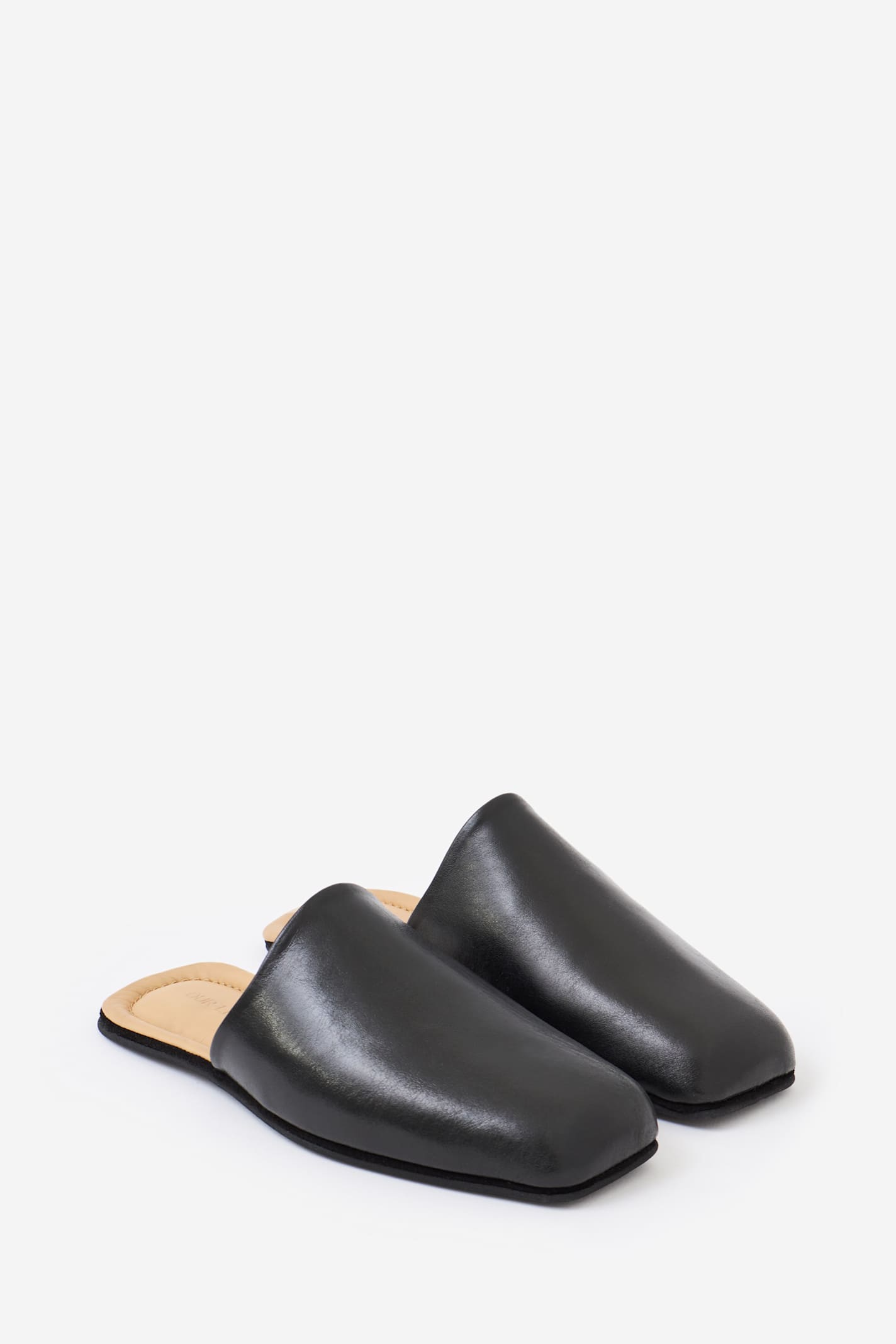 Our Legacy Cigarr Slipper Flats In Black