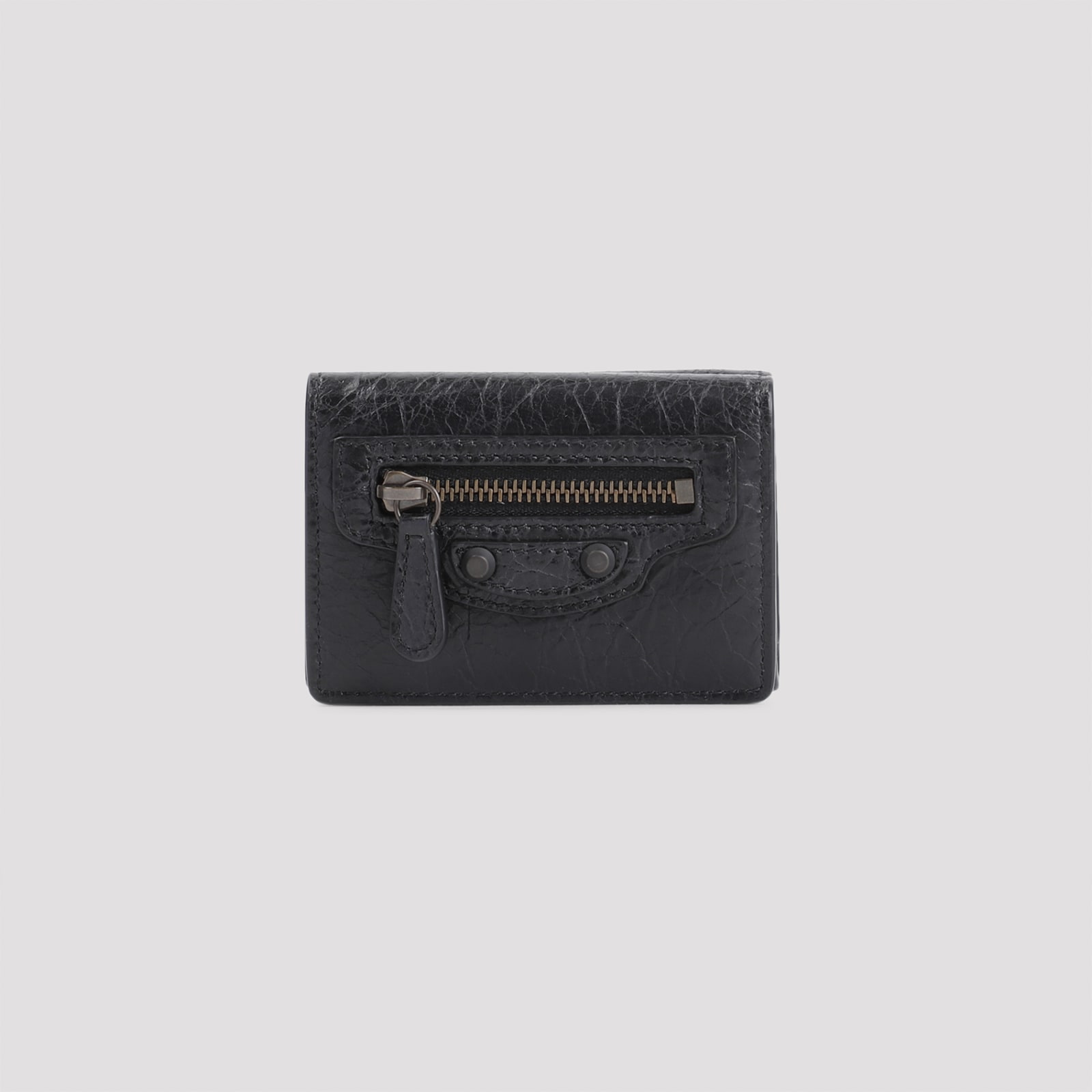 Shop Balenciaga Le City Mini Wallet In Black