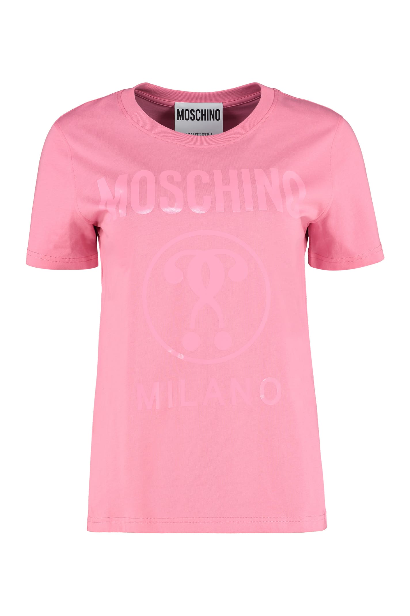 Moschino Cotton Crew-neck T-shirt