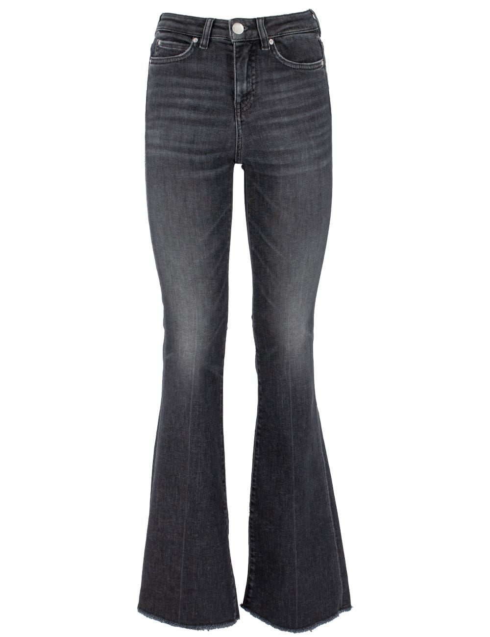 Shop Pinko Jeans In Lavaggio Vintage Grigio Scuro