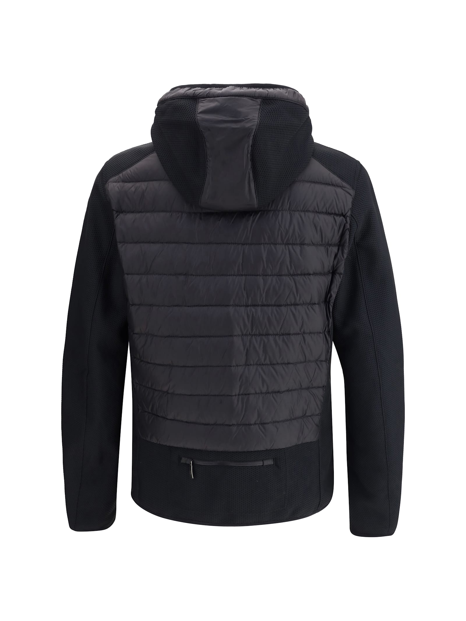 Parajumpers Nolan Hybrid Down Jacket In Black