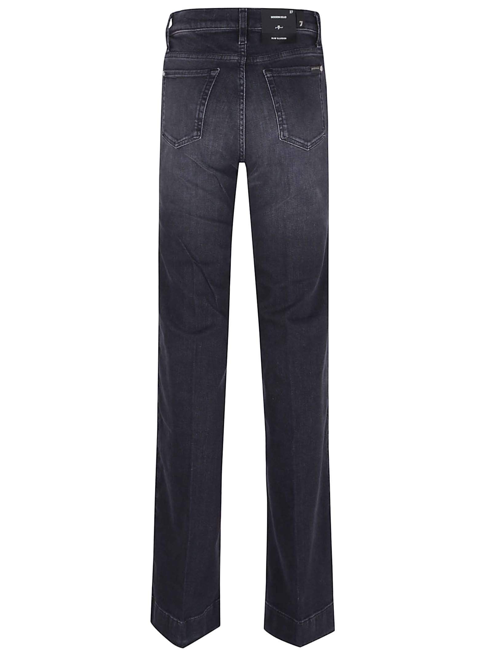7 For All Mankind Modern Dojo Flared High-waisted Trousers