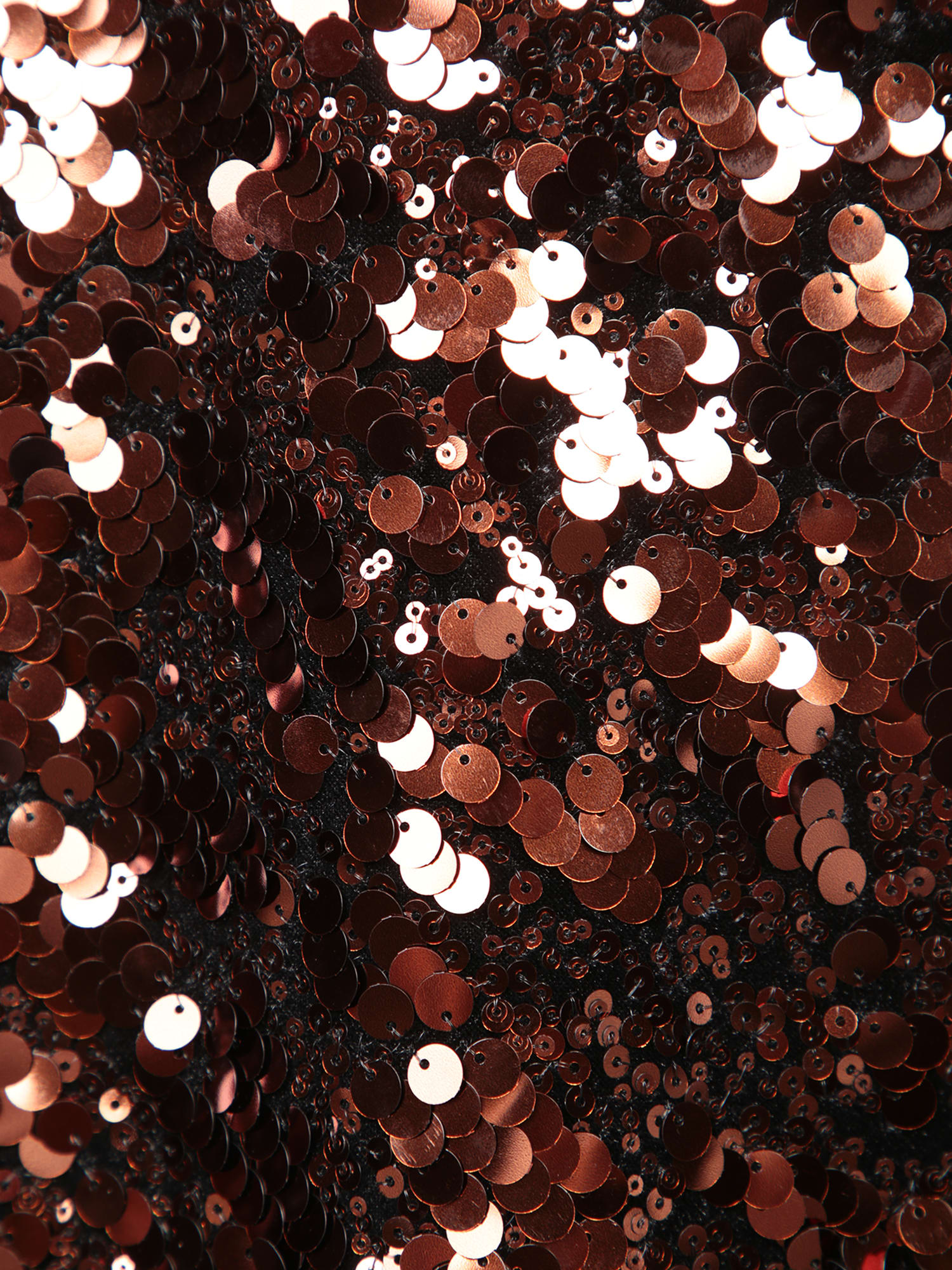 Ganni Sequinned Maxi Skirt In Brown