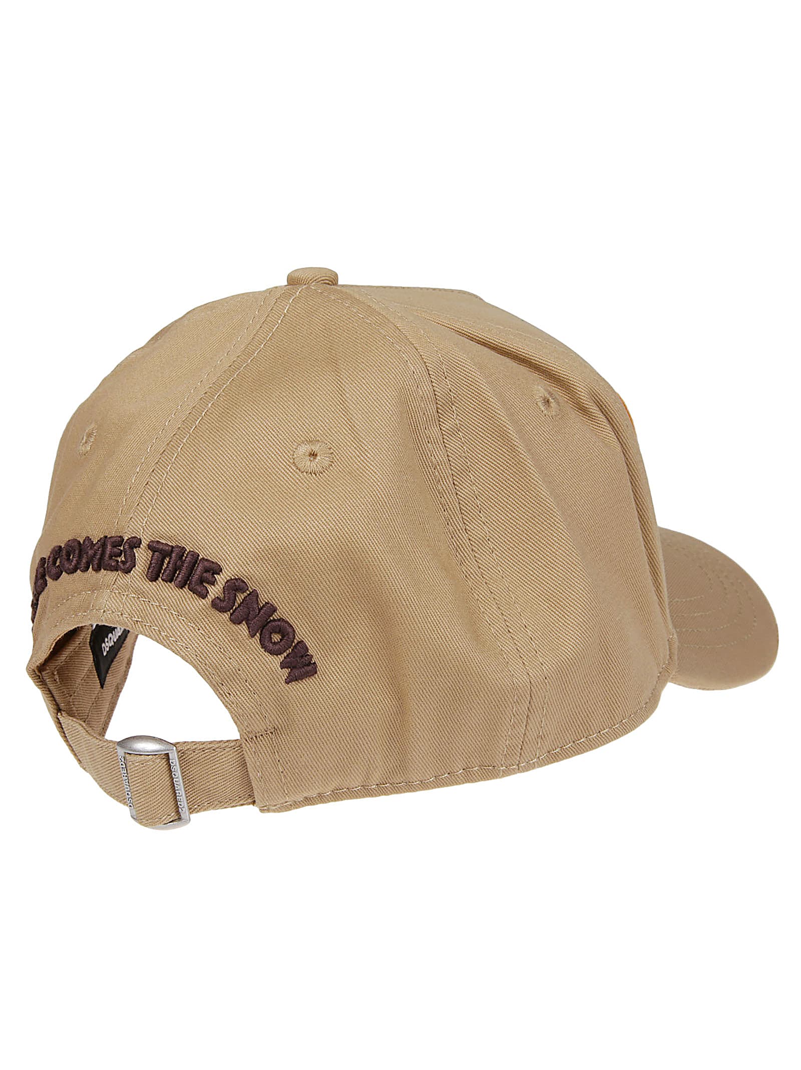 Shop Dsquared2 Canadian Patch Baseball Cap In Camel