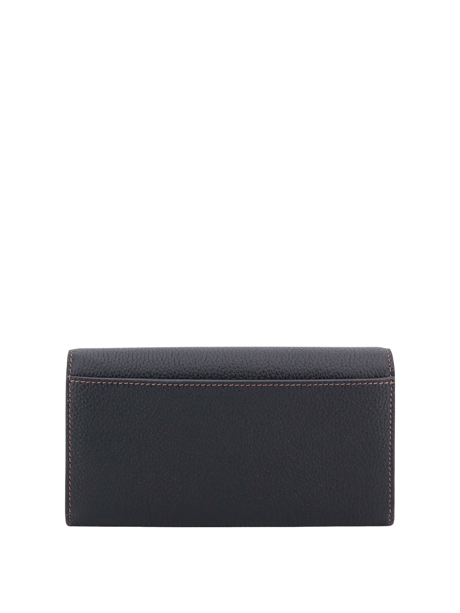 Shop Burberry Wallet In Black