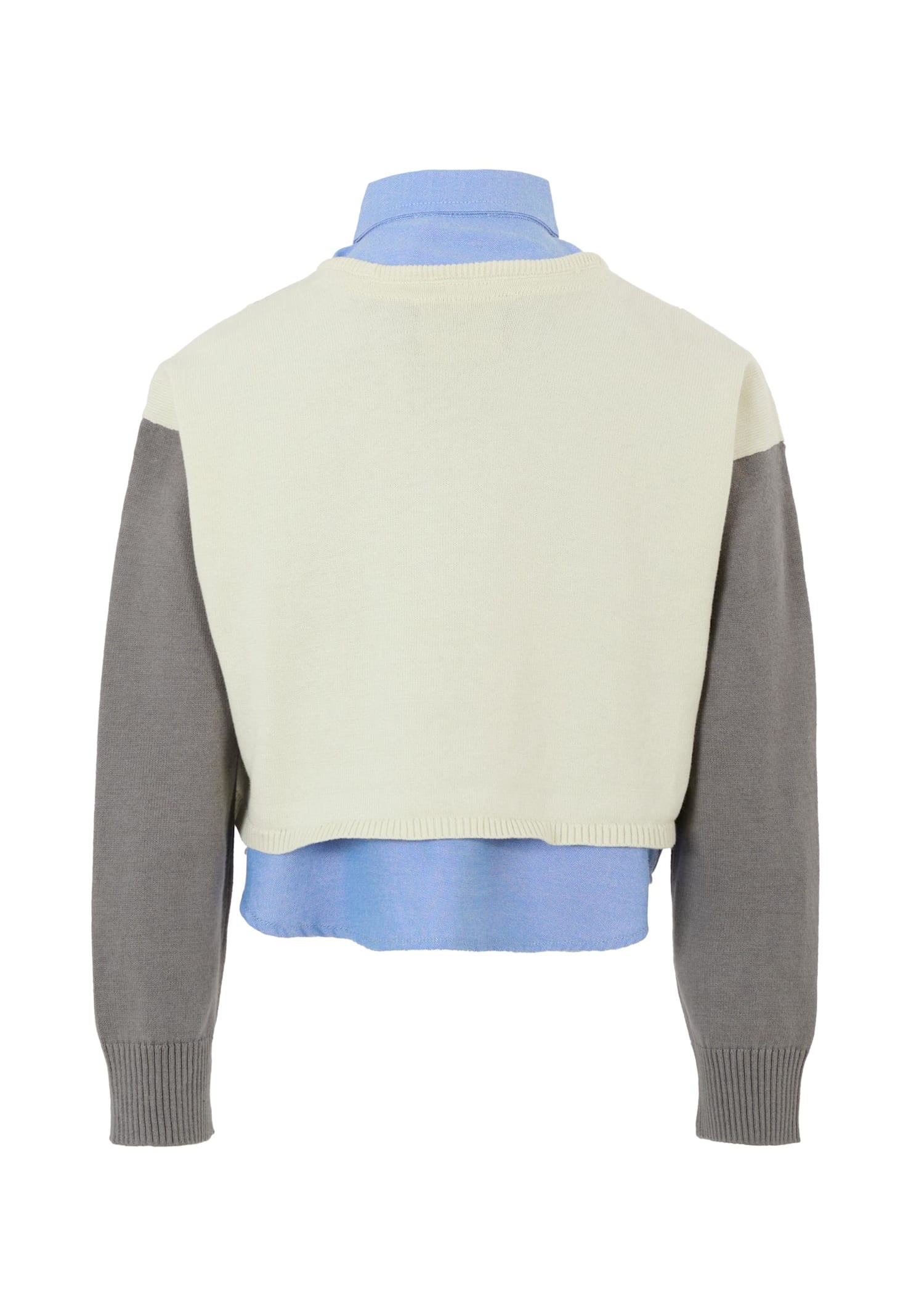Richmond Multicolor Sweater For Girl With Logo In Multi