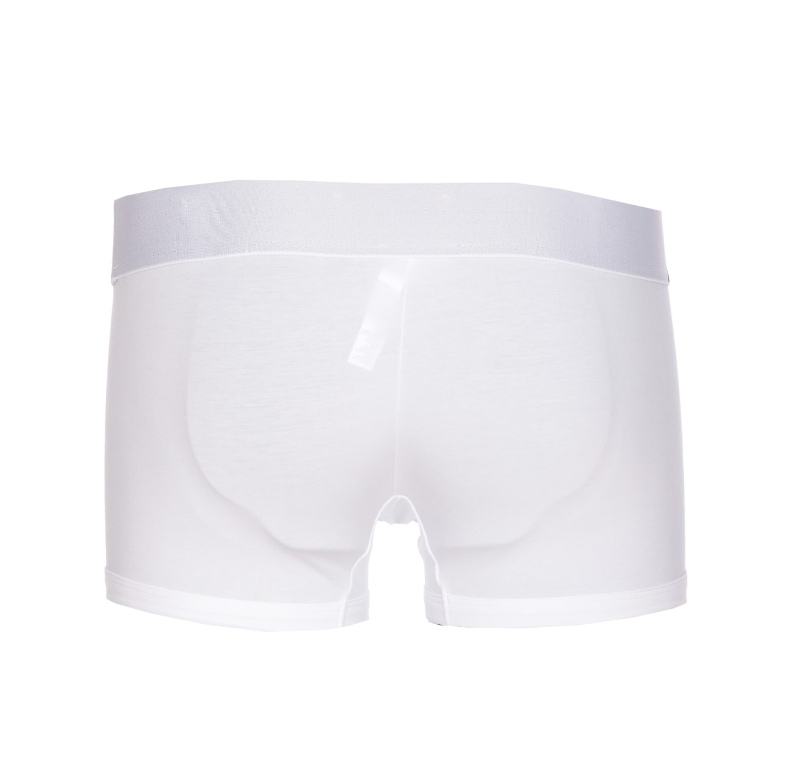 Shop Dolce & Gabbana Logo Boxer In Bianco