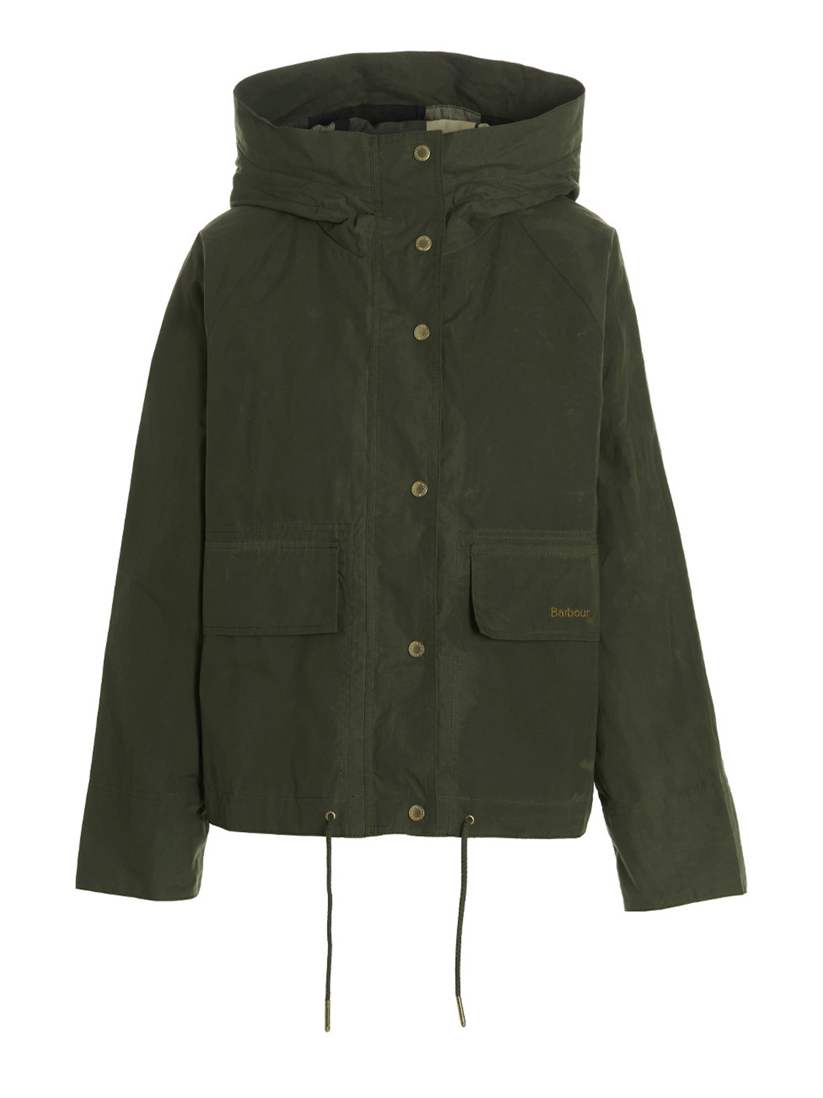 Shop Barbour Nith Jacket  In Military Green