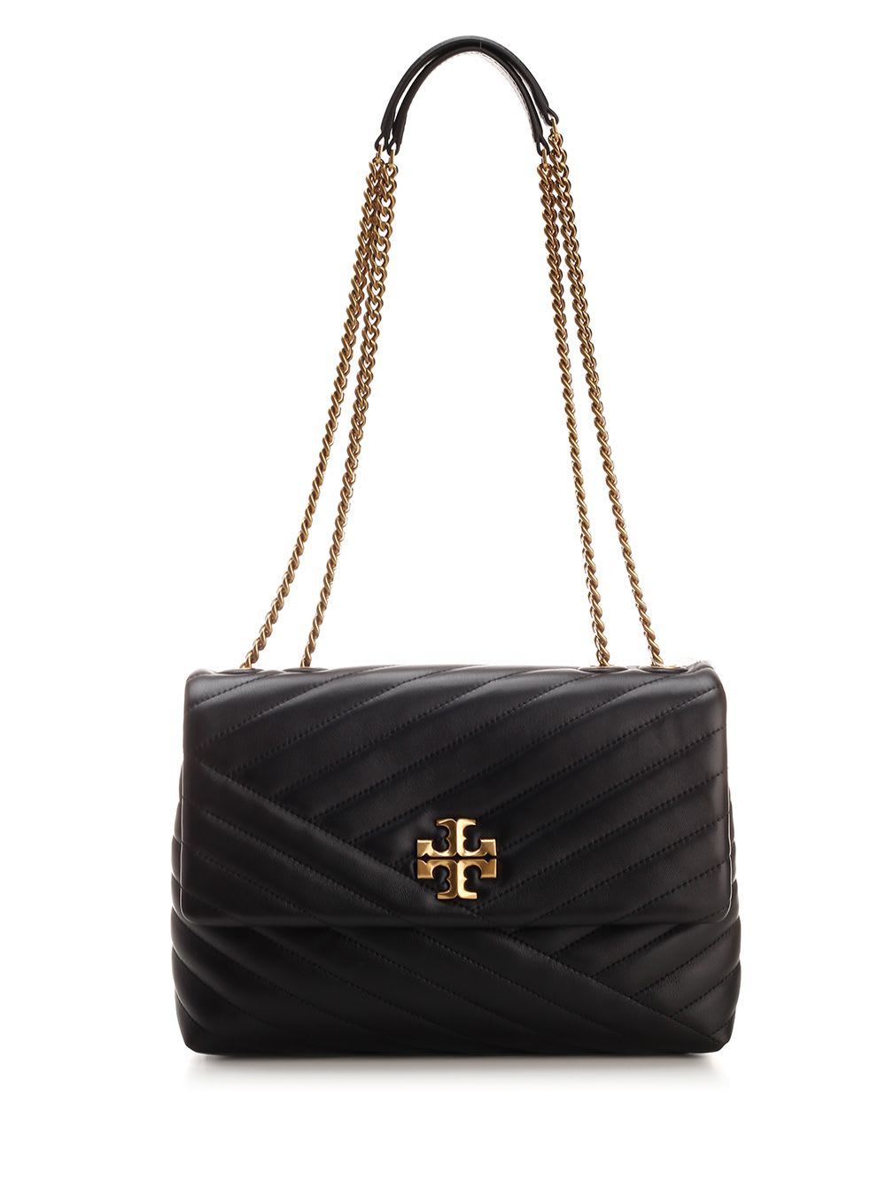 Shop Tory Burch Kira Shoulder Bag In Black