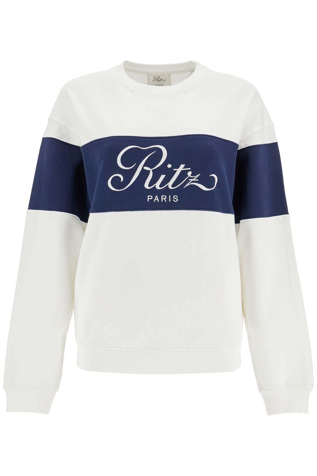 two-tone Frame Sweatshirt By R