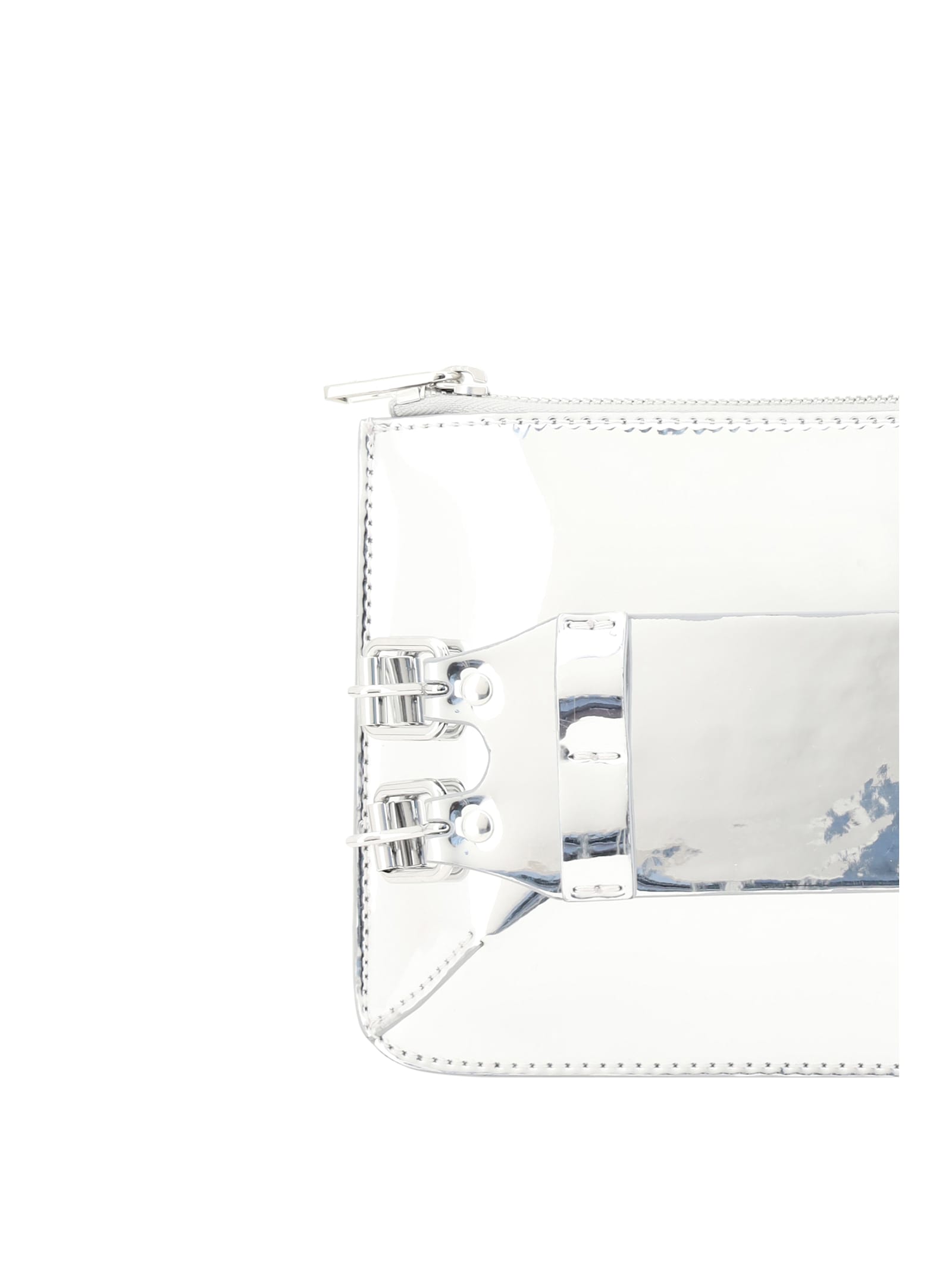 Shop Mm6 Maison Margiela Bracelet Pouch Bag