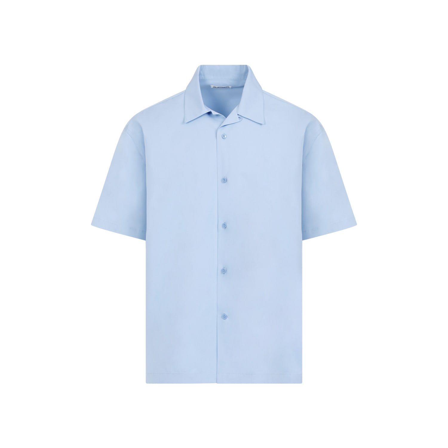 Shop Jil Sander Cotton Shirt In Pastel Violet