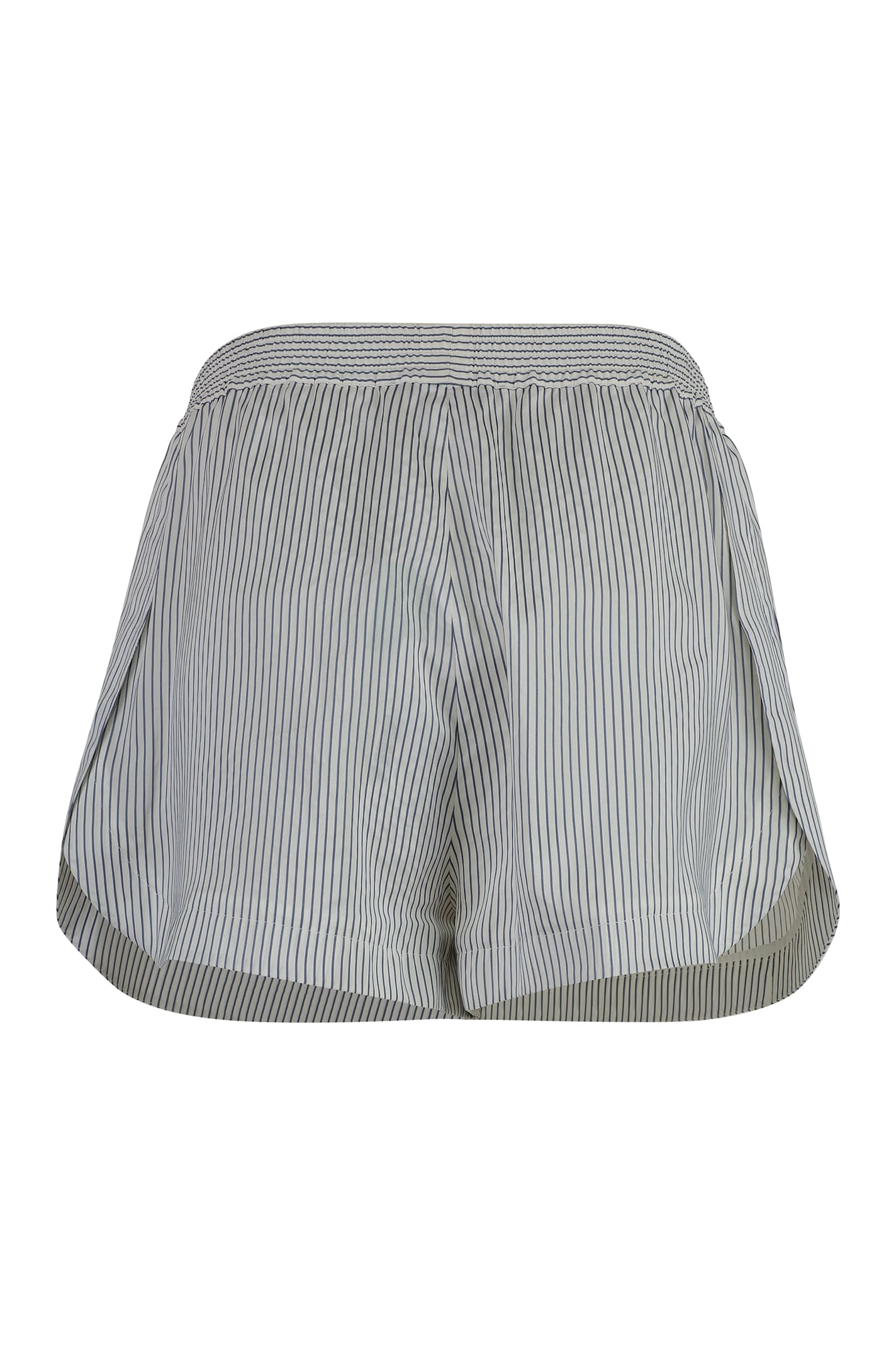 Stella Mccartney Stella Mc Cartney 'striped Silk Shorts In A In White