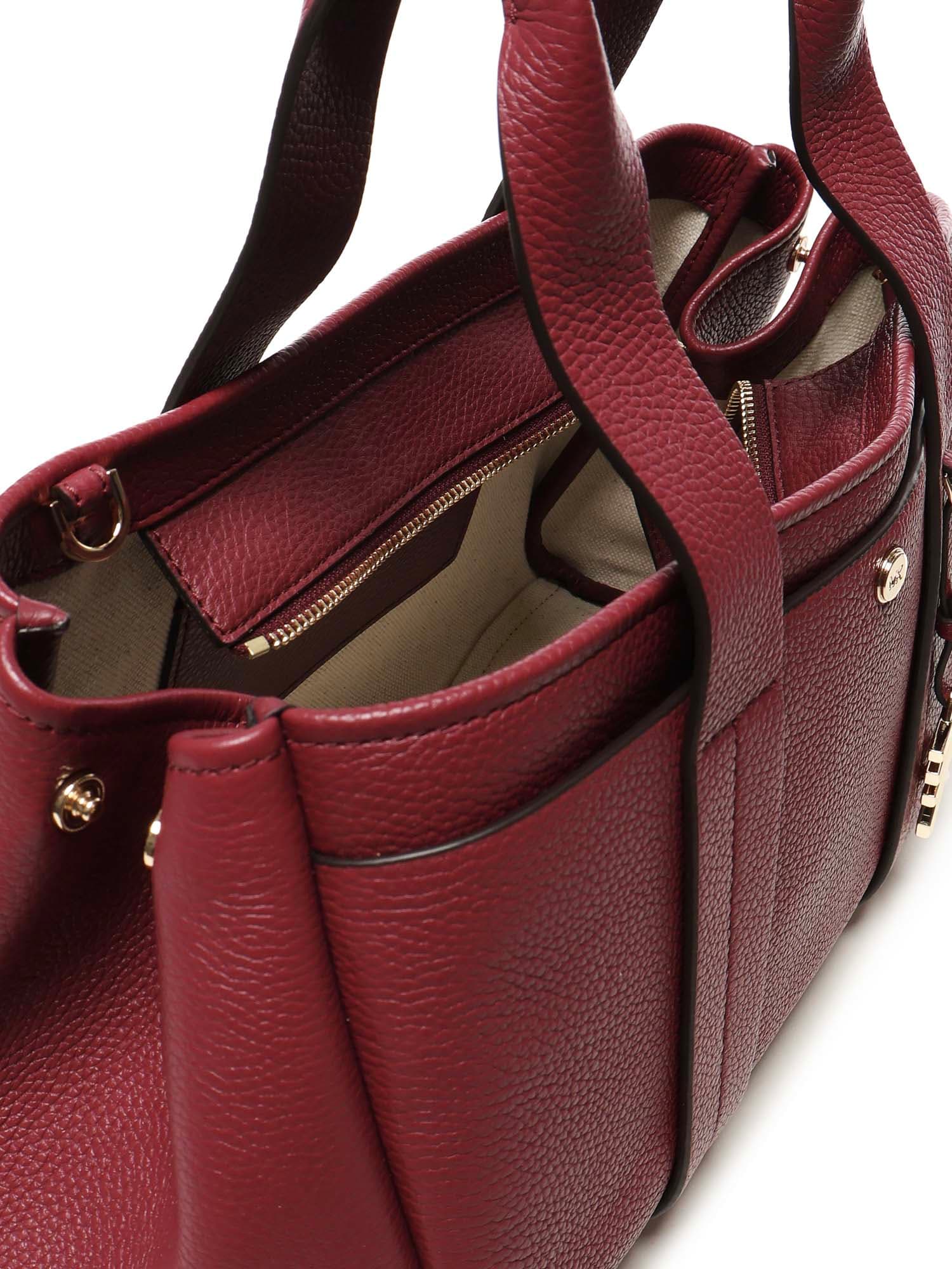 Michael Michael Kors Romee Small Handbag In Burgundy