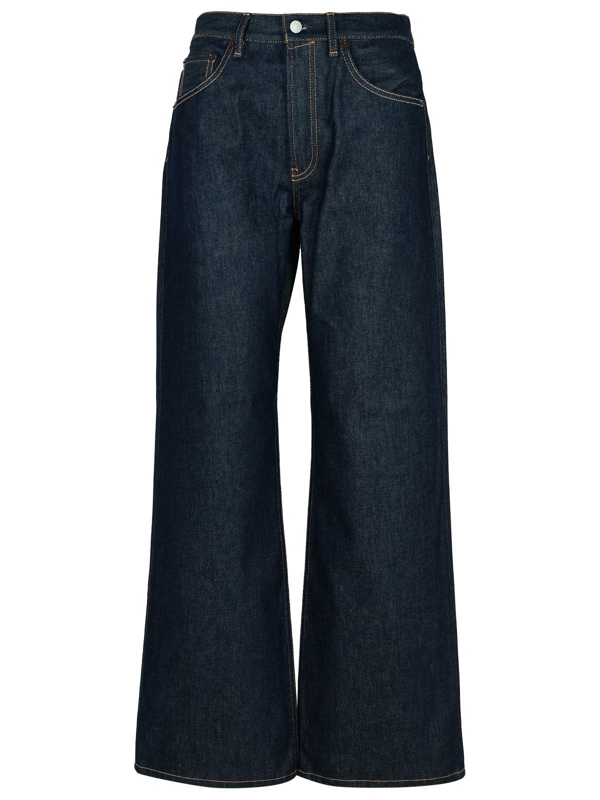 2021f Blue Cotton Jeans