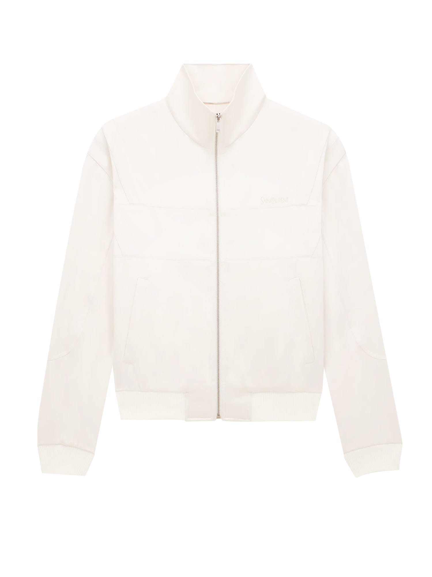 Saint Laurent Teddy Jacket In Satin