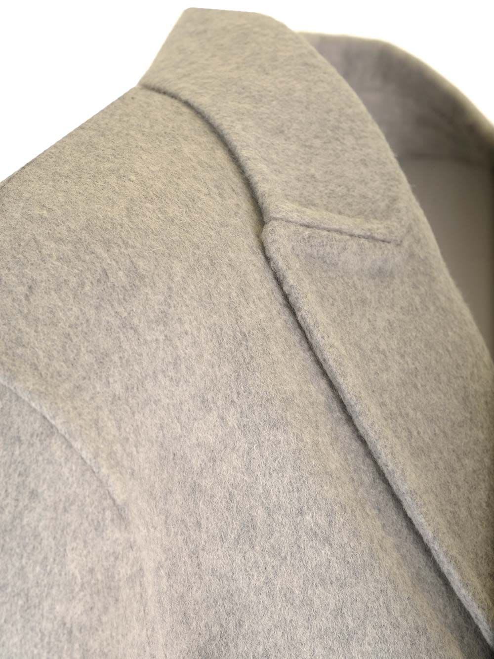THEORY WOOL AND CASHMERE DECONSTRUCTED BLAZER