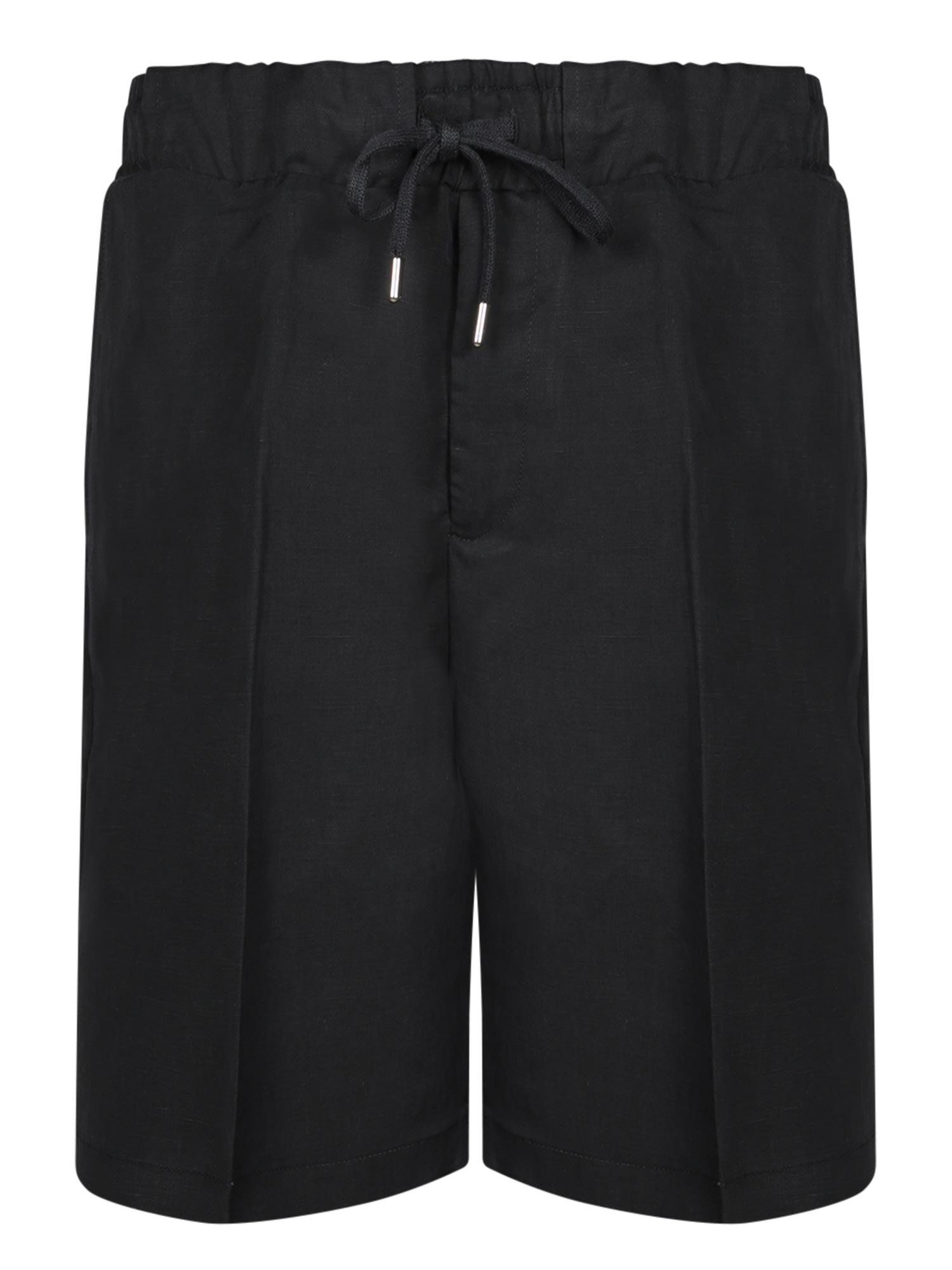 Black Pajama Shorts