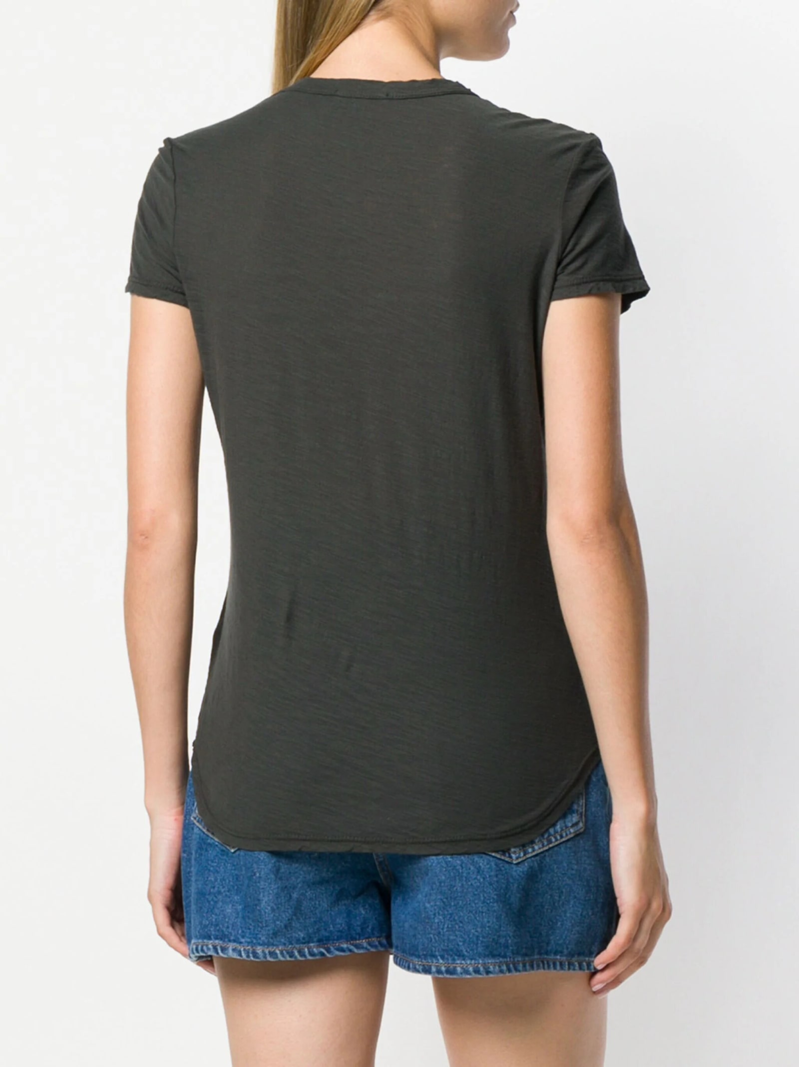 Shop James Perse Tshirt Avvitata In Cnr Carbon